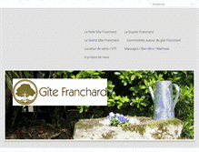 Tablet Screenshot of gitefranchard.com